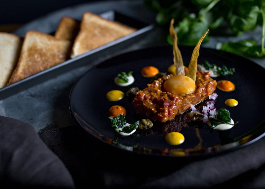 Beef Tartare bei URBAN's Wien