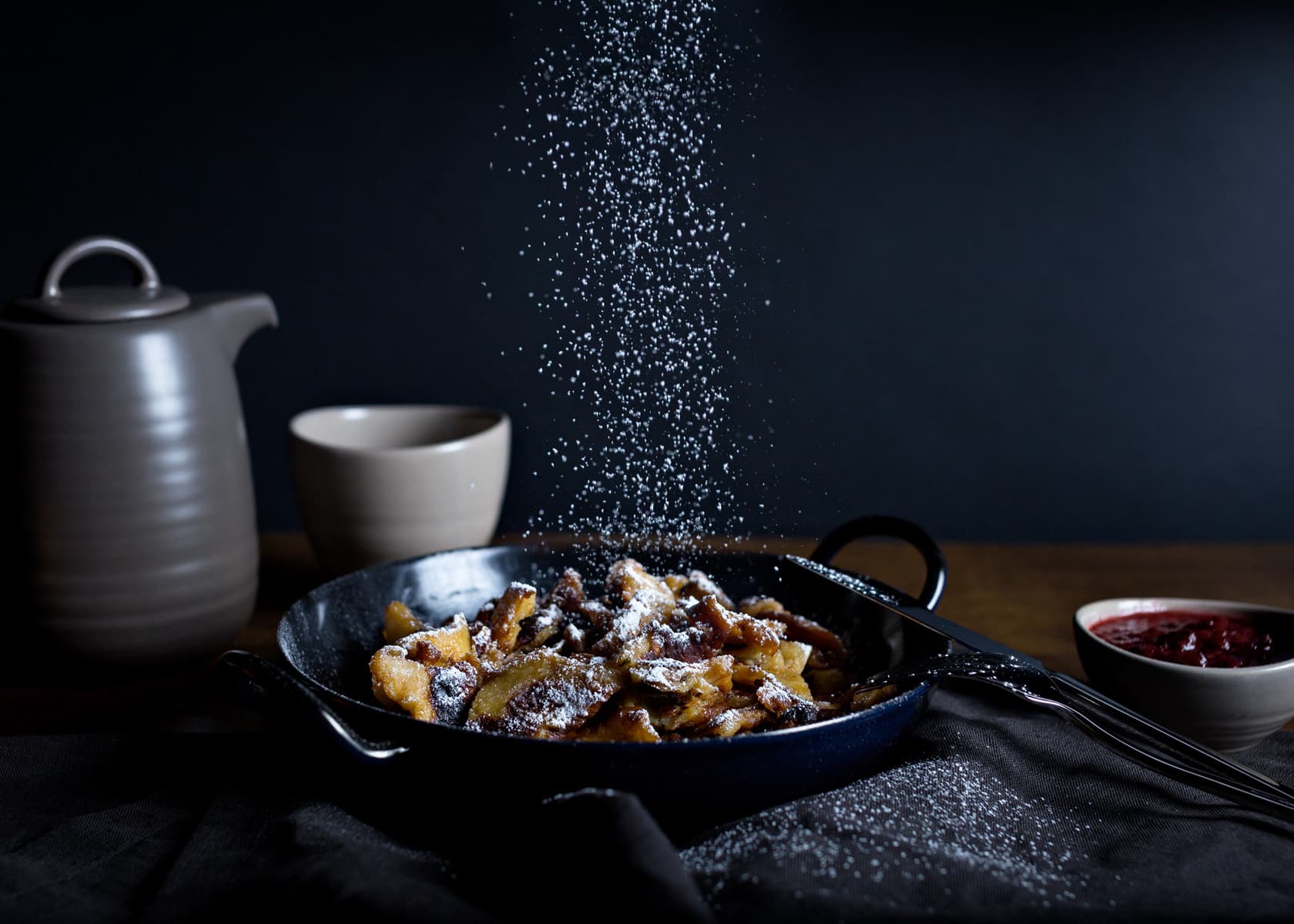 Hausgemachter Kaiserschmarrn bei URBAN's Wien